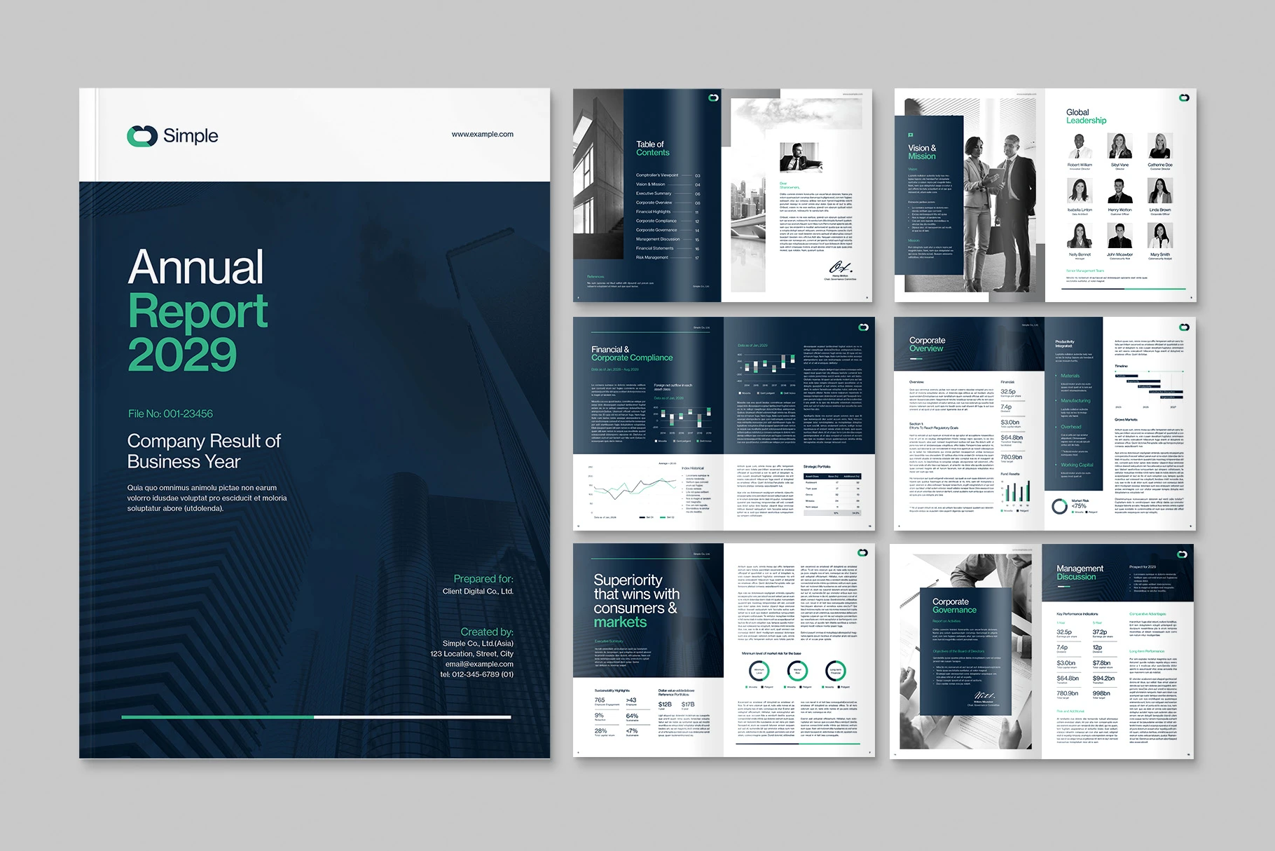 Annual Report Template Annual Report Template Word