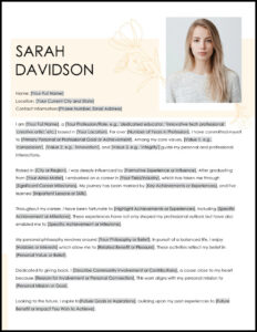 Biography Template