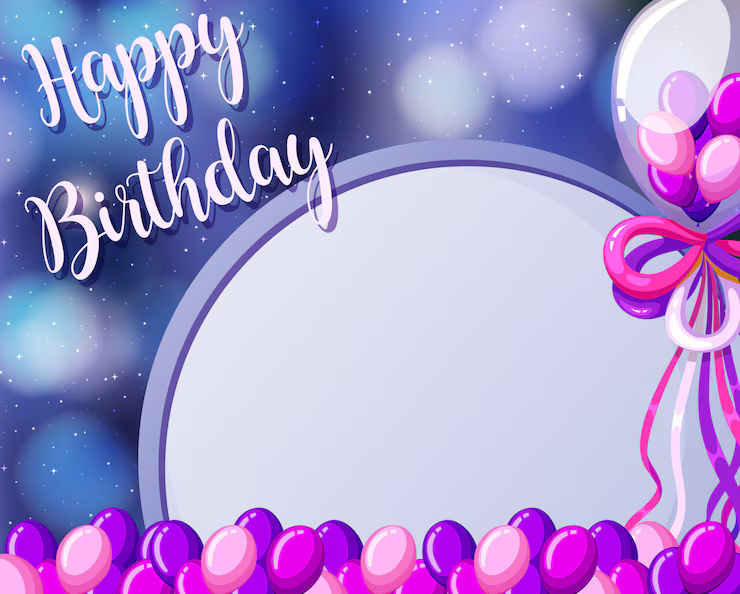 Birthday Card Template Example Birthday Card Template Example
