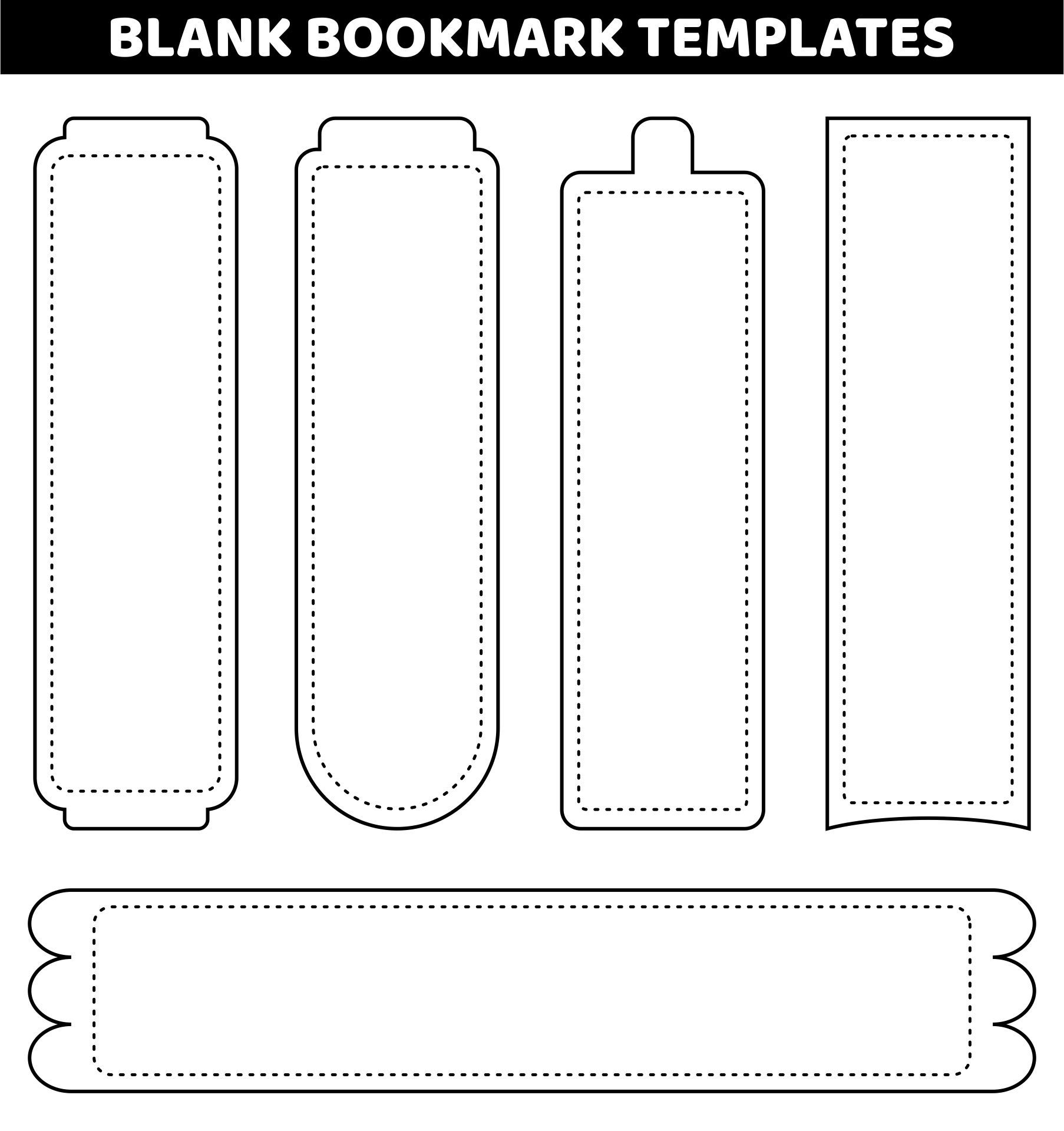 Bookmark Template