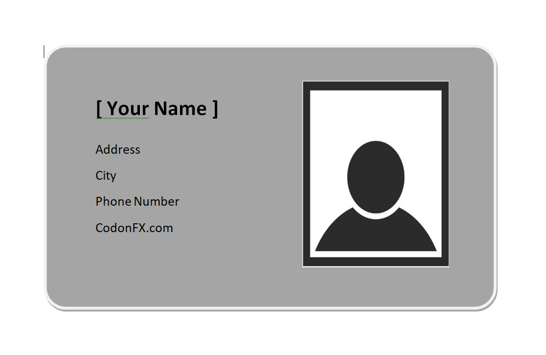 ID Card Template
