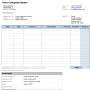 Billing Statement Billing statement template Free Templates