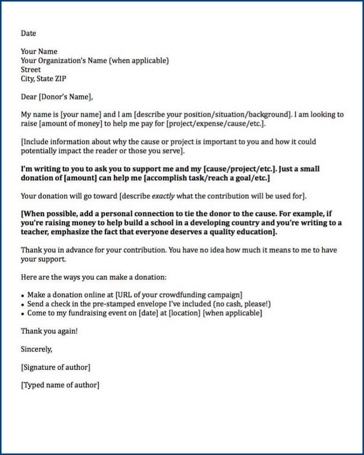 donation request letter template example donation request letter template example