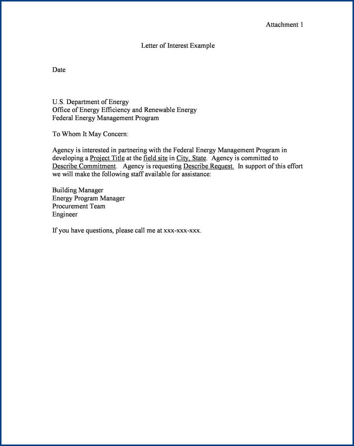 example of job letter of interest template example of job letter of interest template