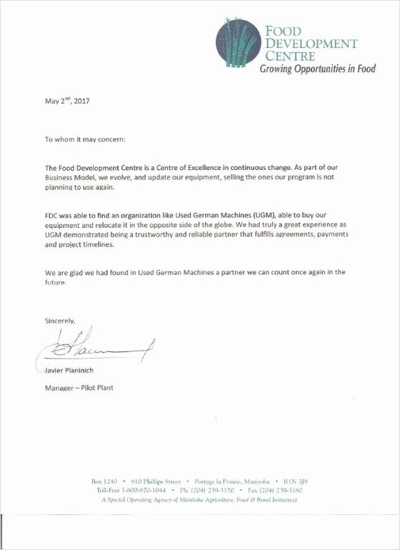 example of pilot recommendation letter template
