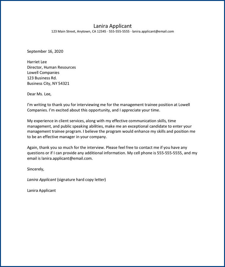 job interview thank you letter template sample job interview thank you letter template sample