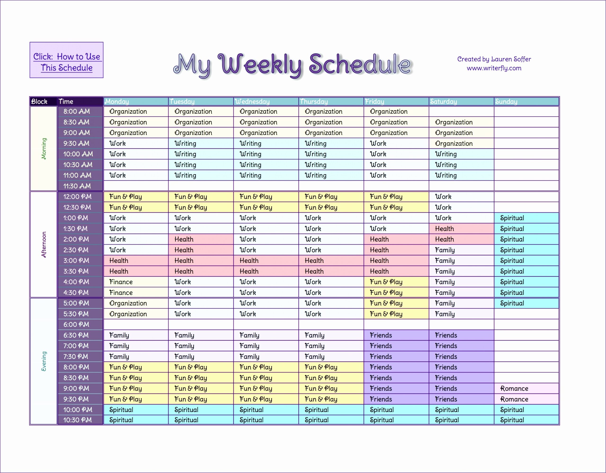 on-call schedule template