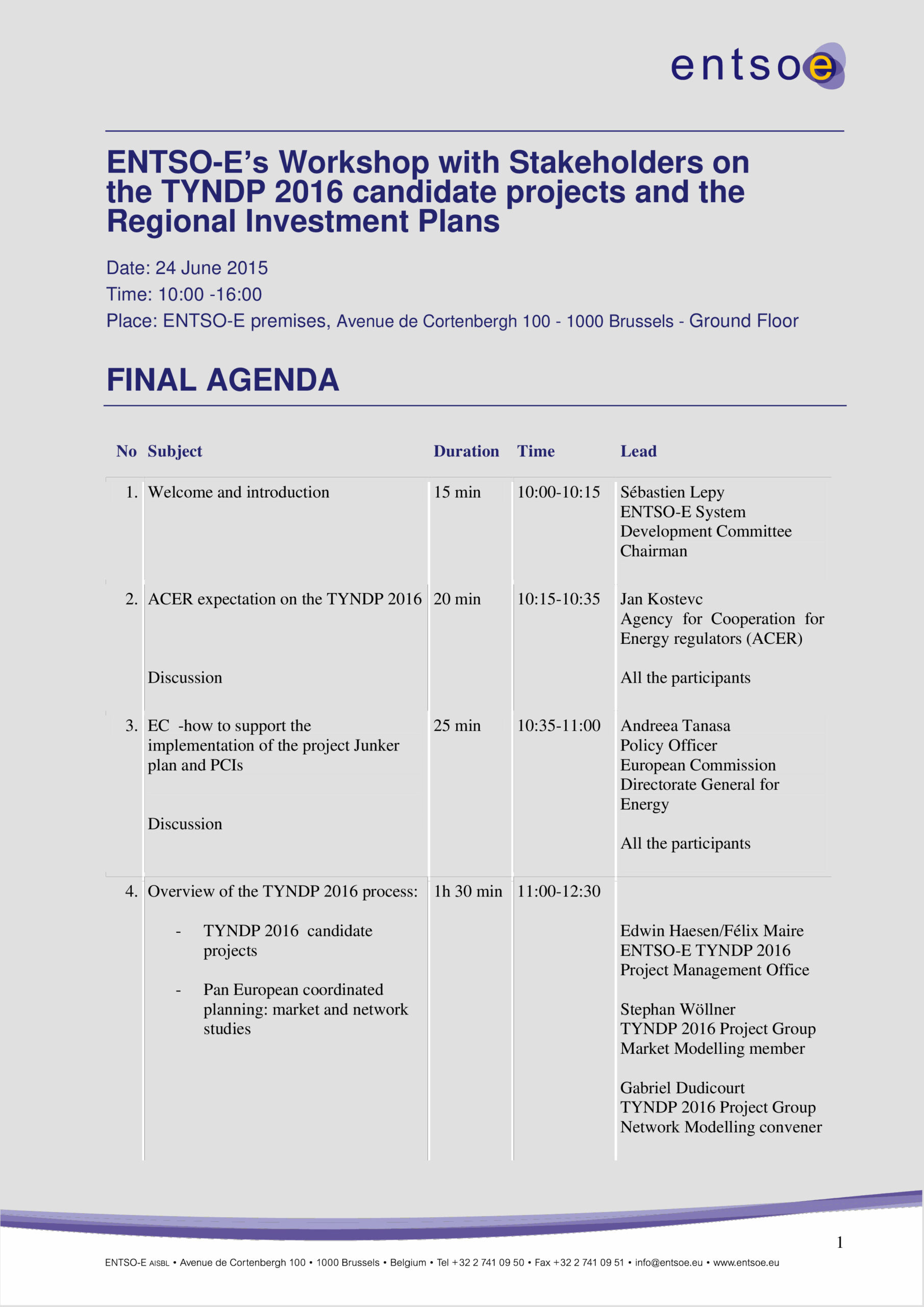 project management meeting agenda template