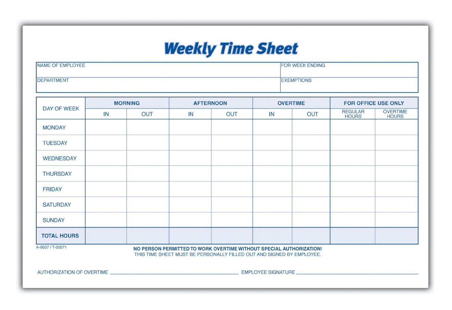timesheet template for casual employees example